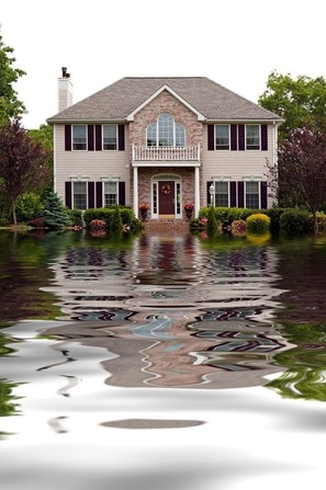 Flooded Residential Property